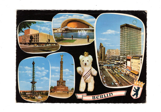 Ansichtskarte Berlin / Funkturm / Siegessäule +++