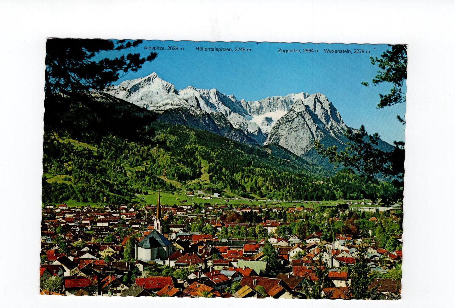 Ansichtskarte Garmisch-Partenkirchen