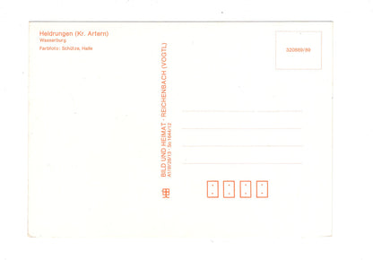 Ansichtskarte Heldrungen / Kreis Artern / Wasserburg / H1-62