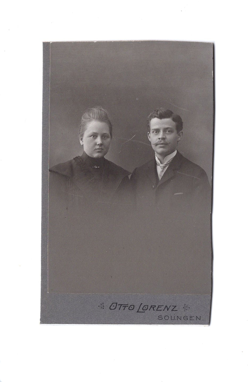 Fotografie Feines Paar - Solingen um 1910