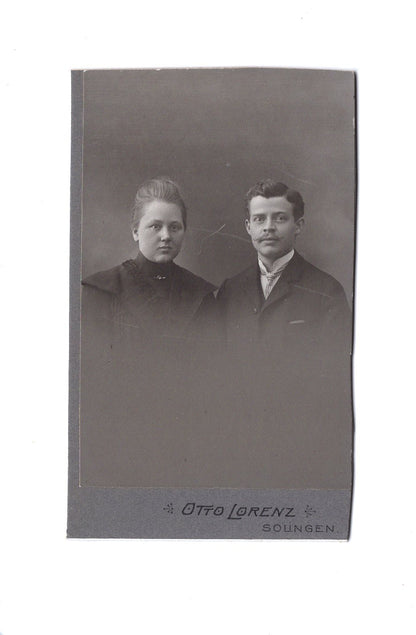 Fotografie Feines Paar - Solingen um 1910