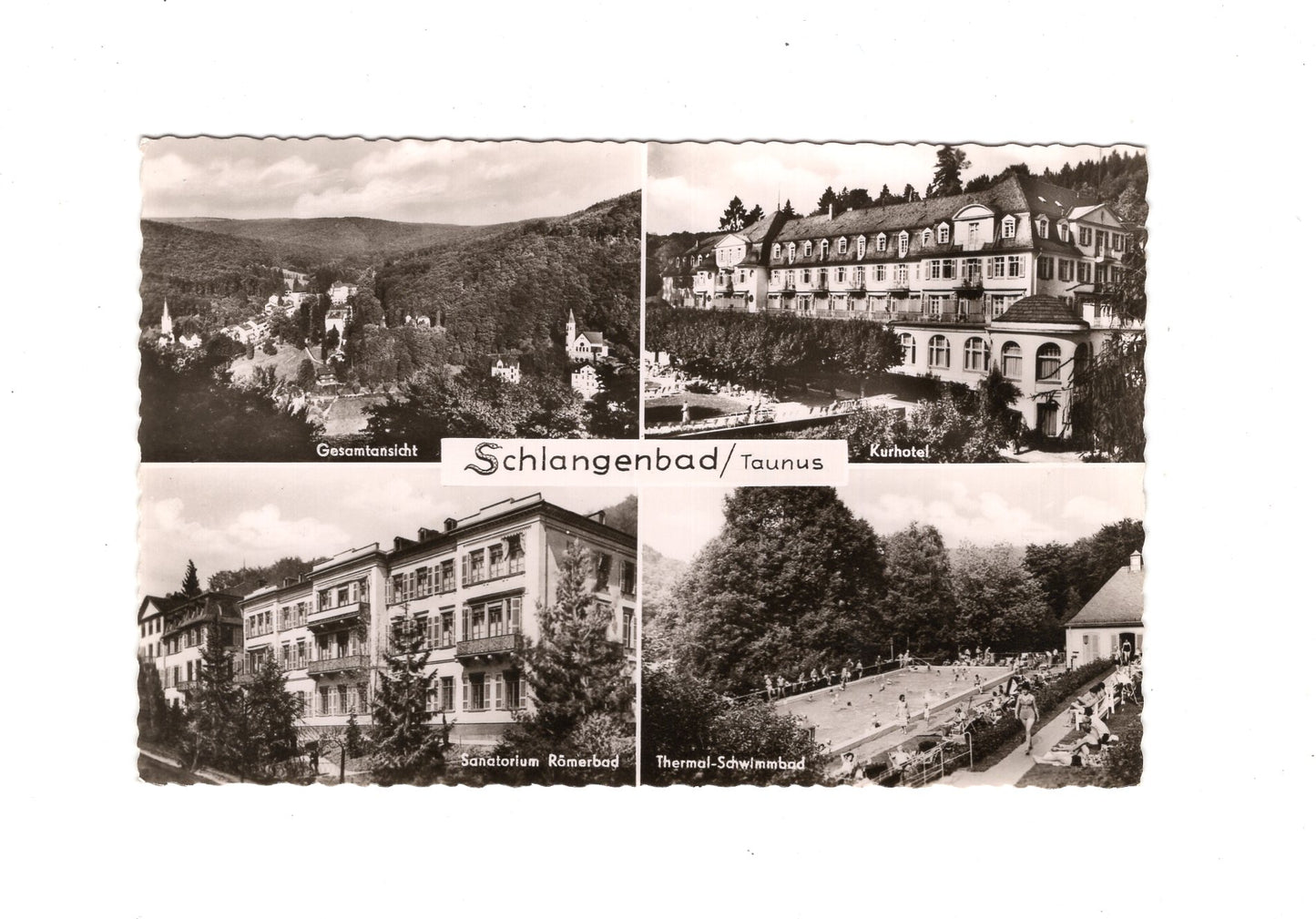 Ansichtskarte Schlangenbad / Taunus