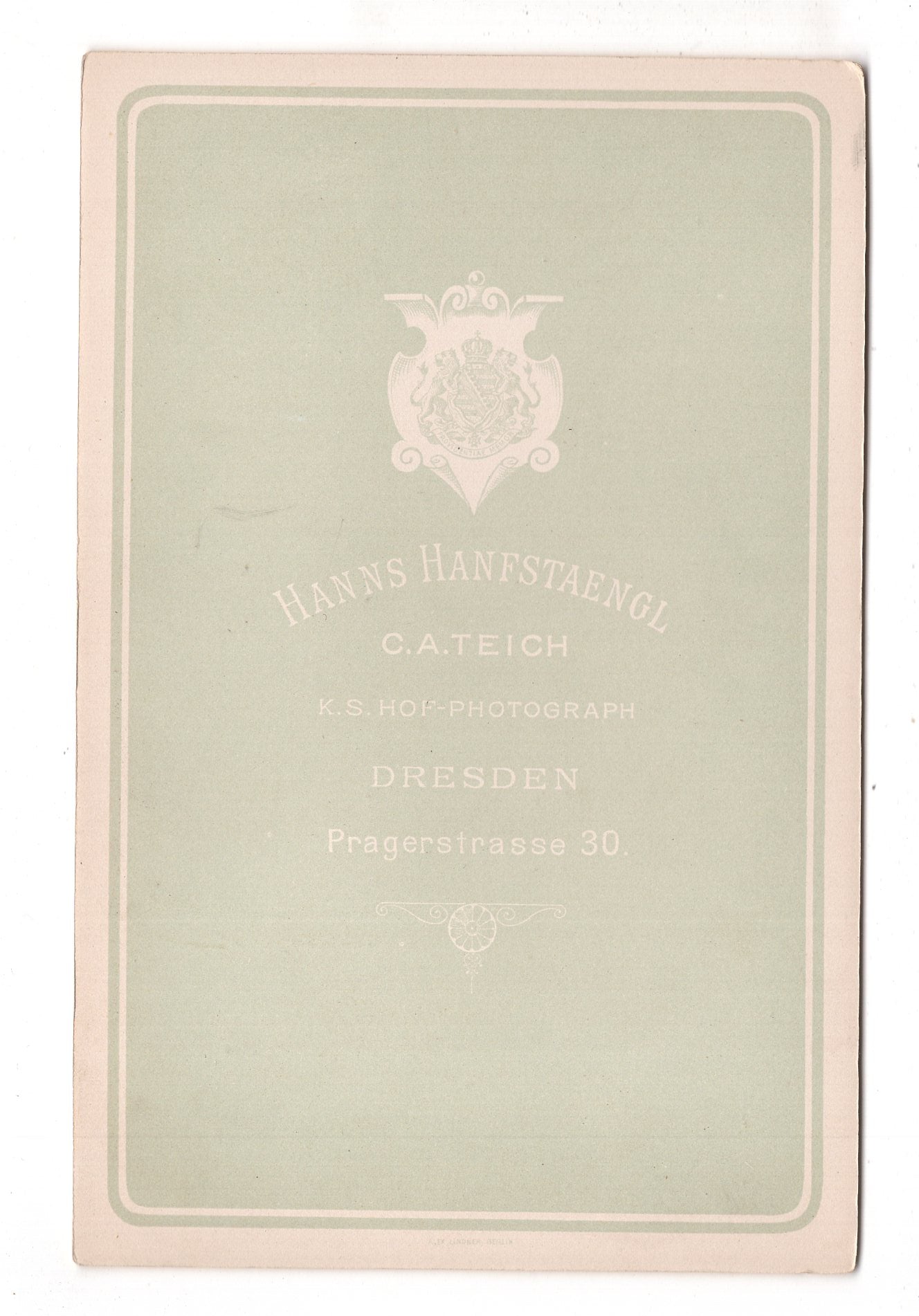 Fotografie Feine Herren - Dresden 1890er / CAB X-20