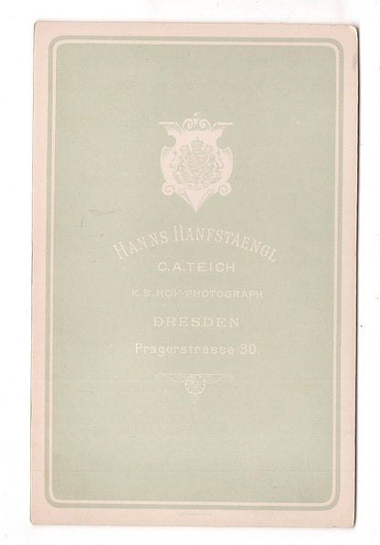 Fotografie Feine Herren - Dresden 1890er / CAB X-20