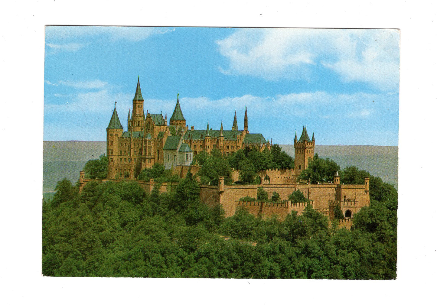 Ansichtskarte Burg Hohenzollern bei Hechingen