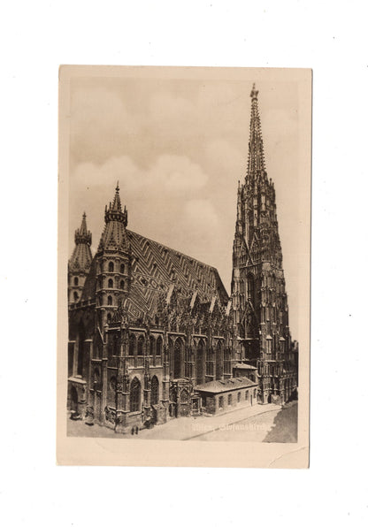 Ansichtskarte Wien / Stephansdom / Österreich - 1940