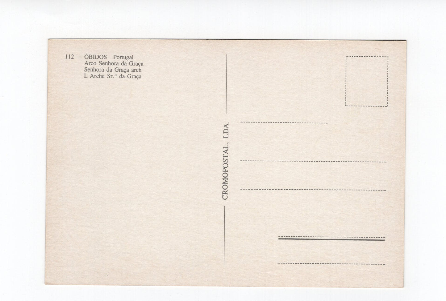 Ansichtskarte Obidos / Arco Senhora da Graca / Portugal