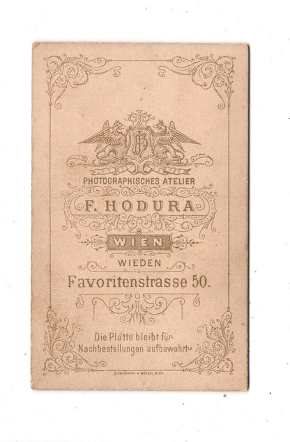 Fotografie Niedliches kleines Mädchen - Wien 1880er
