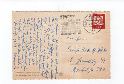 Ansichtskarte Garmisch-Partenkirchen