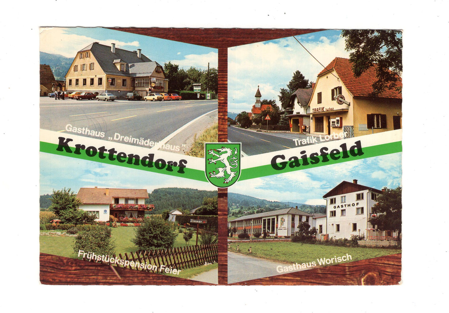 Ansichtskarte Krottendorf - Gaisfeld / Steiermark / Österreich