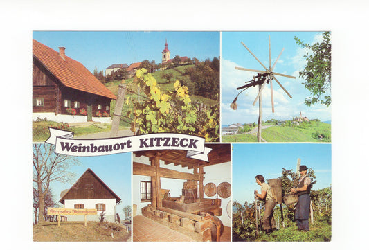 Ansichtskarte Kitzeck im Sausal / Steiermark / Österreich