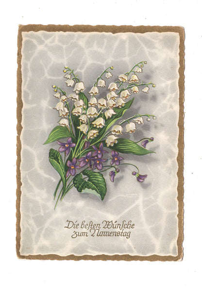 Ansichtskarte Glückwünsche / Glückwunsch zum Namenstag / L1-64