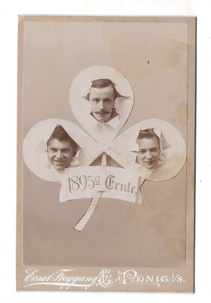 Fotografie Feine Herren - Penig 1895 / CAB X-20