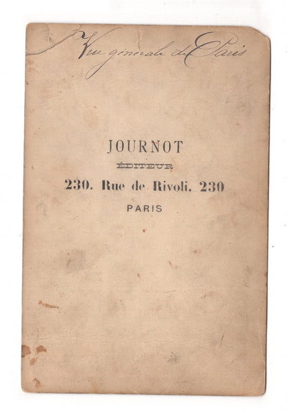 Fotografie Paris / Le Louvre / Vue generale- um 1880 / CAB U-35