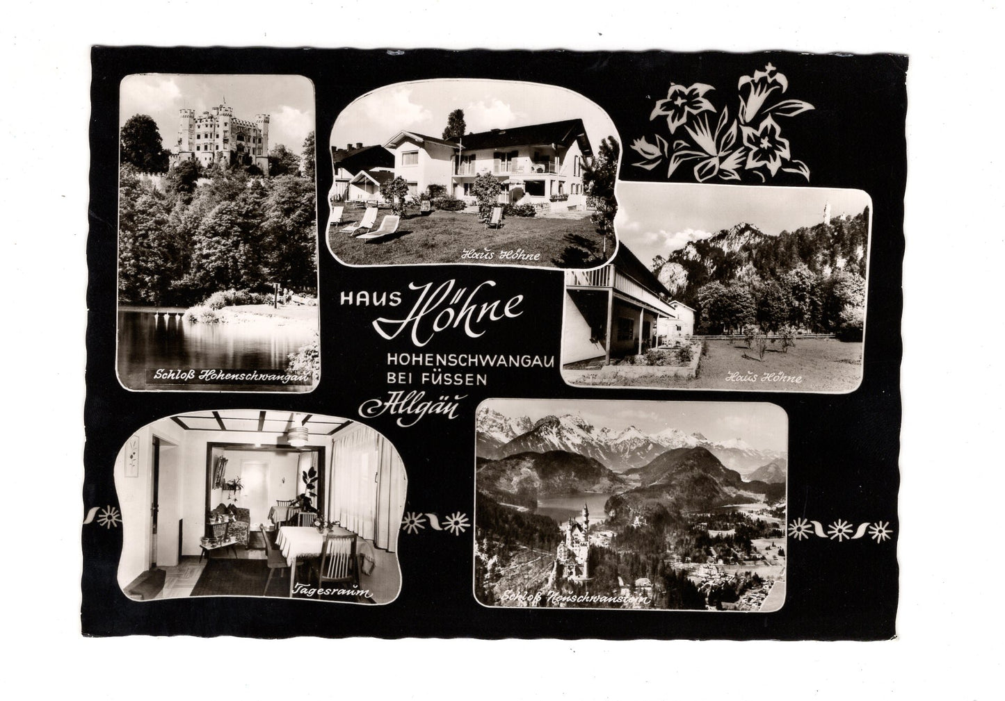 Ansichtskarte Haus Höhne / Hohenschwangau bei Füssen / I1-61