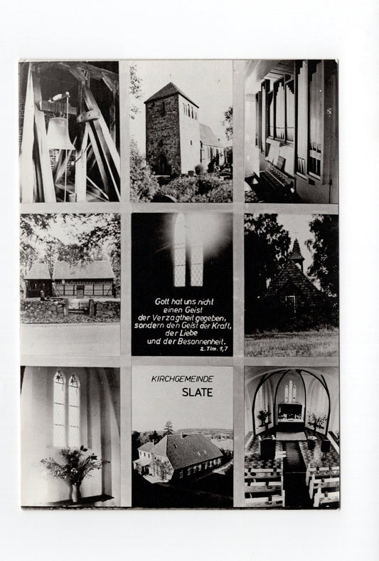 Ansichtskarte Kirchgemeinde Slate