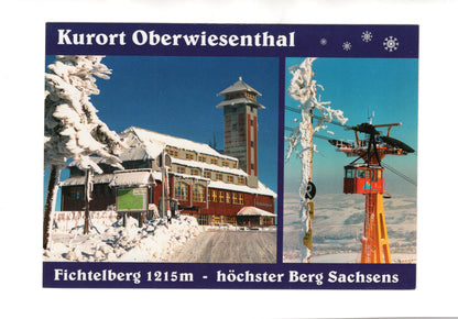 Ansichtskarte Oberwiesenthal / Fichtelberg
