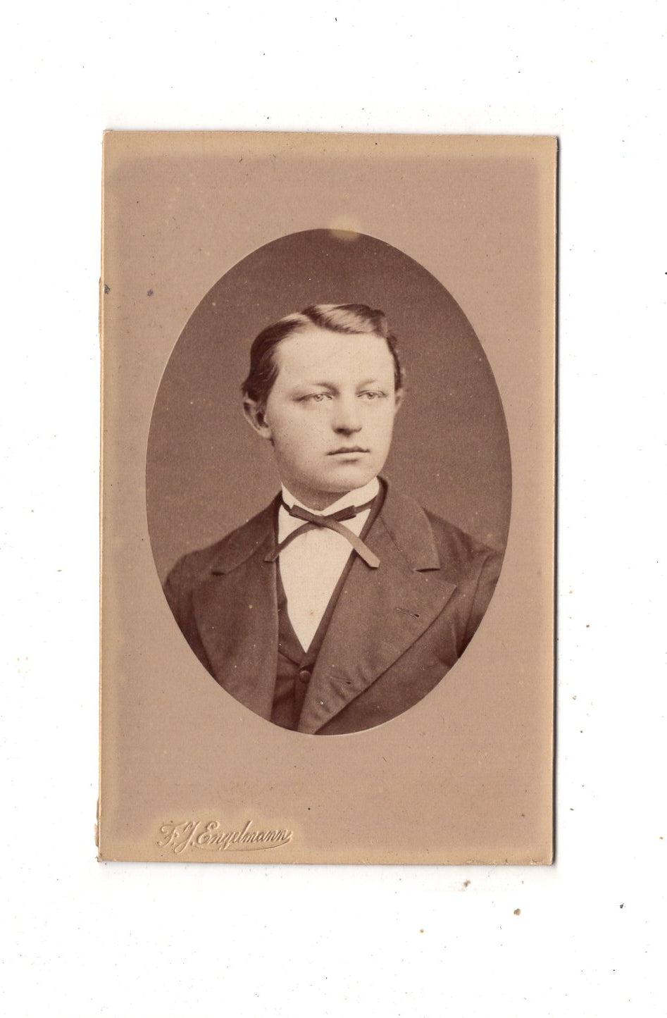 Fotografie Herrenportrait - Krefeld 1870er