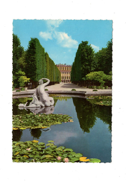 Ansichtskarte Wien / Schönbrunn / Schlosspark / Österreich