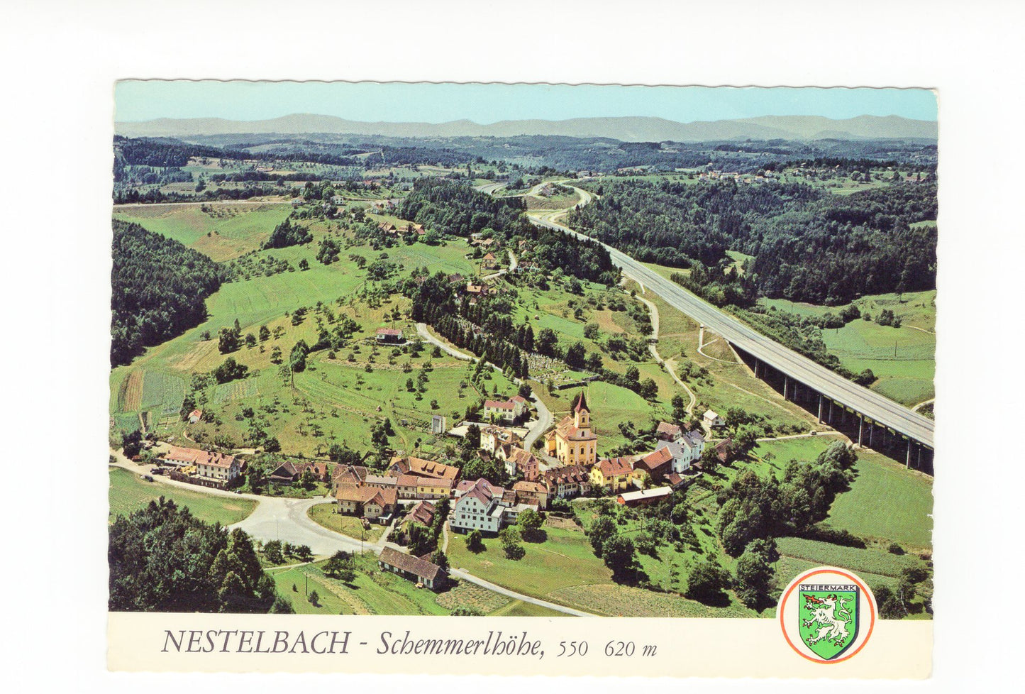 Ansichtskarte Nestelbach-Schemmerlhöhe / Steiermark / Österreich