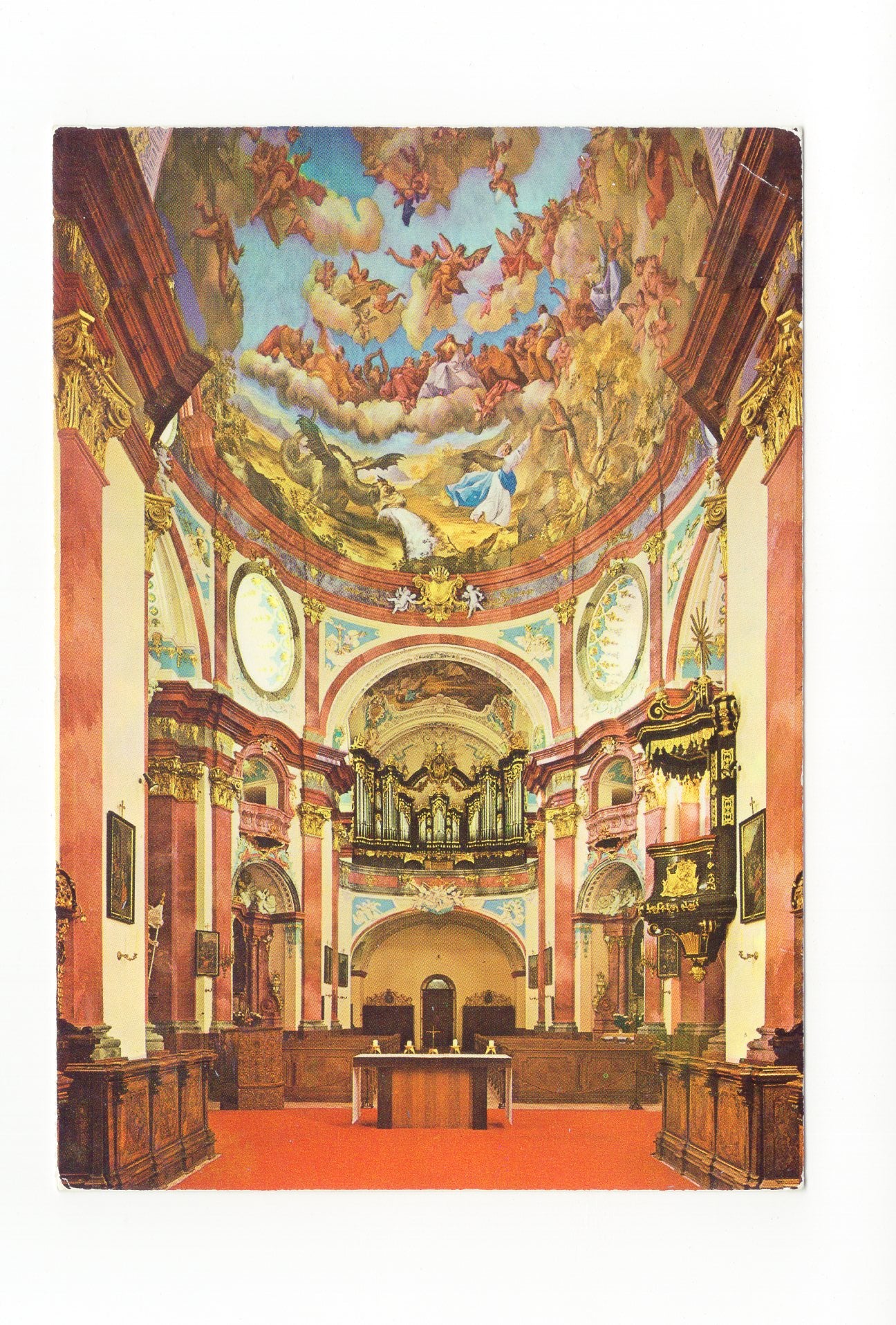 Ansichtskarte Stift Altenburg / Stiftskirche / Niederösterreich / Österreich