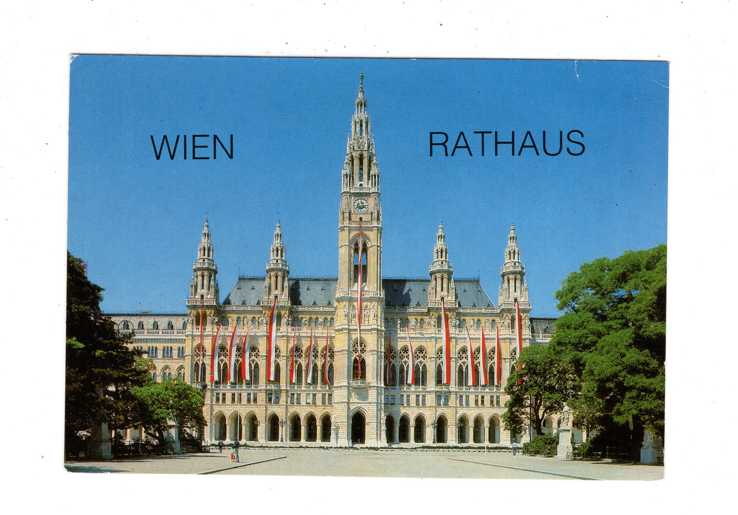 Ansichtskarte Wien / Rathaus / Österreich