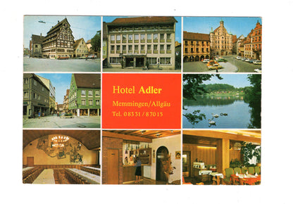 Ansichtskarte Hotel Adler / Memmingen / Allgäu / I1-61