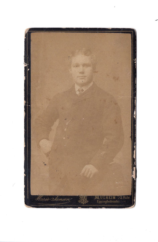 Fotografie Feiner Herr - Mülheim an der Ruhr 1880er