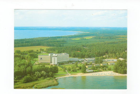 Ansichtskarte Müritz-Hotel Klink zwischen Müritz und Kölpinsee