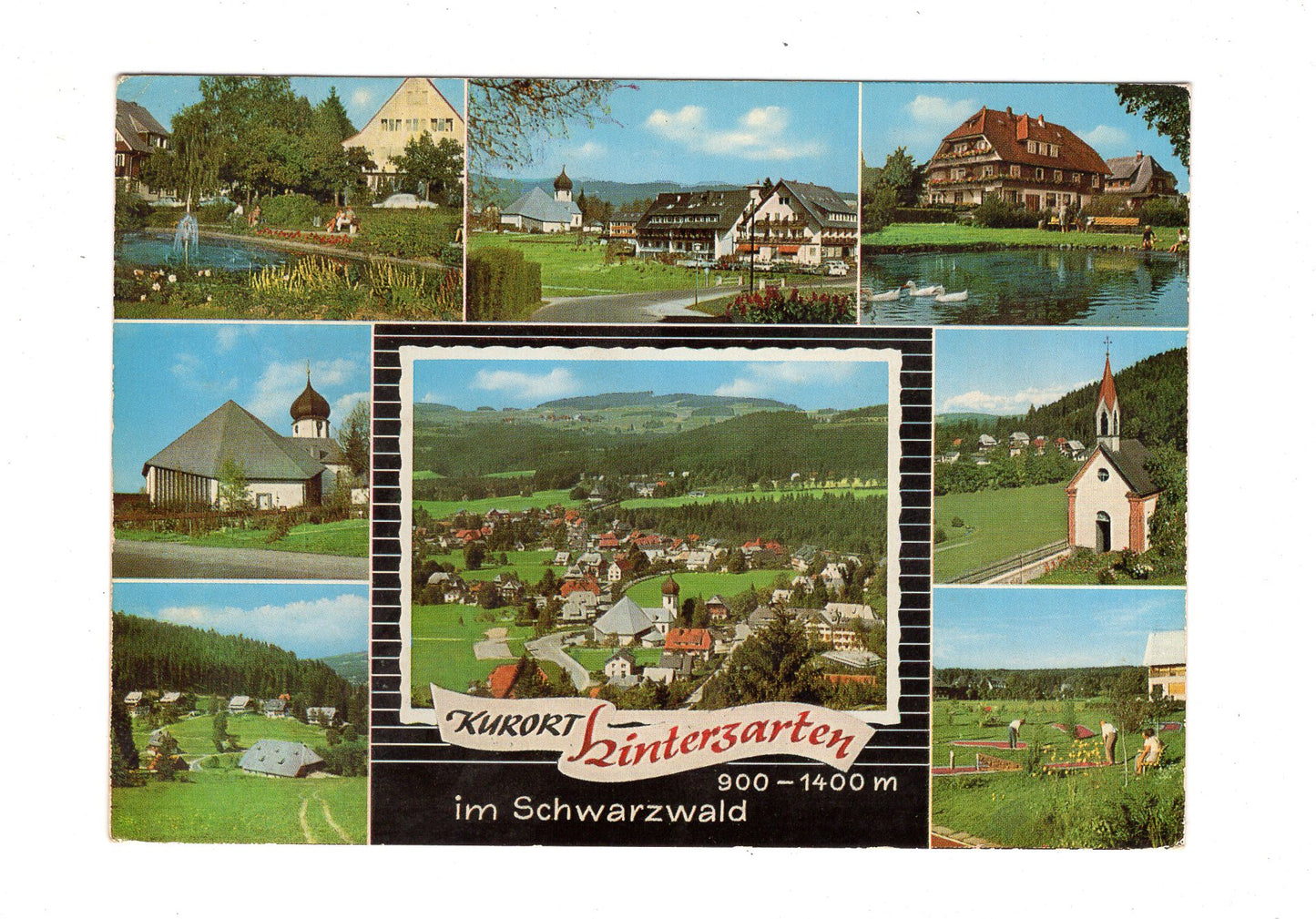 Ansichtskarte Hinterzarten im Schwarzwald / G1-66