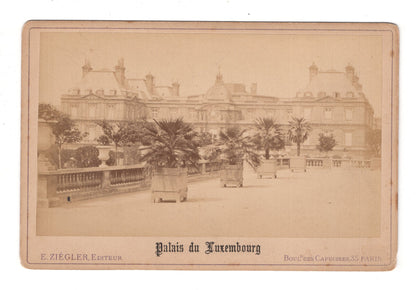 Fotografie Paris / Palais du Luxembourg - um 1880 / CAB U-35