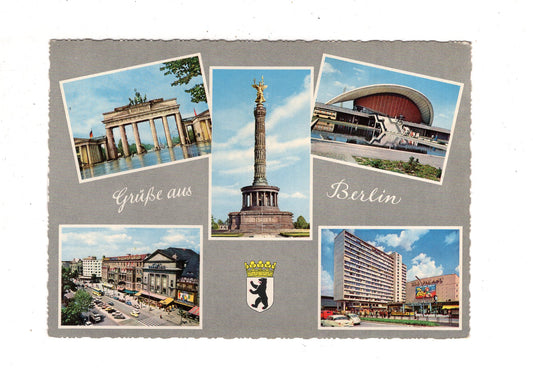 Ansichtskarte Grüße aus Berlin / K1-49