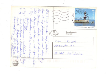 Ansichtskarte Schaffhausen / Schweiz