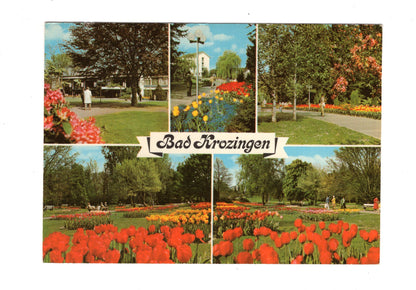 Ansichtskarte Bad Krozingen / Tulpenblüte im Kurpark