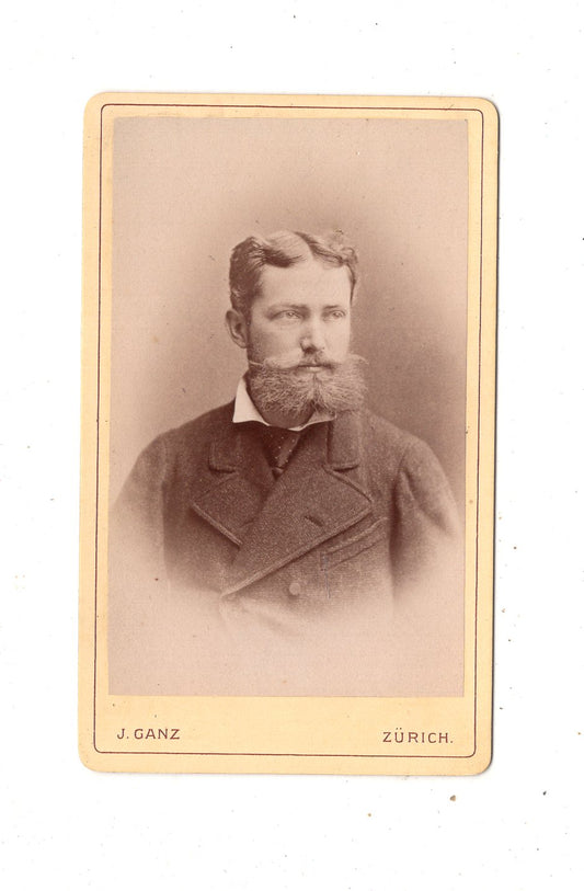 Fotografie Herrenportrait - Zürich 1870er