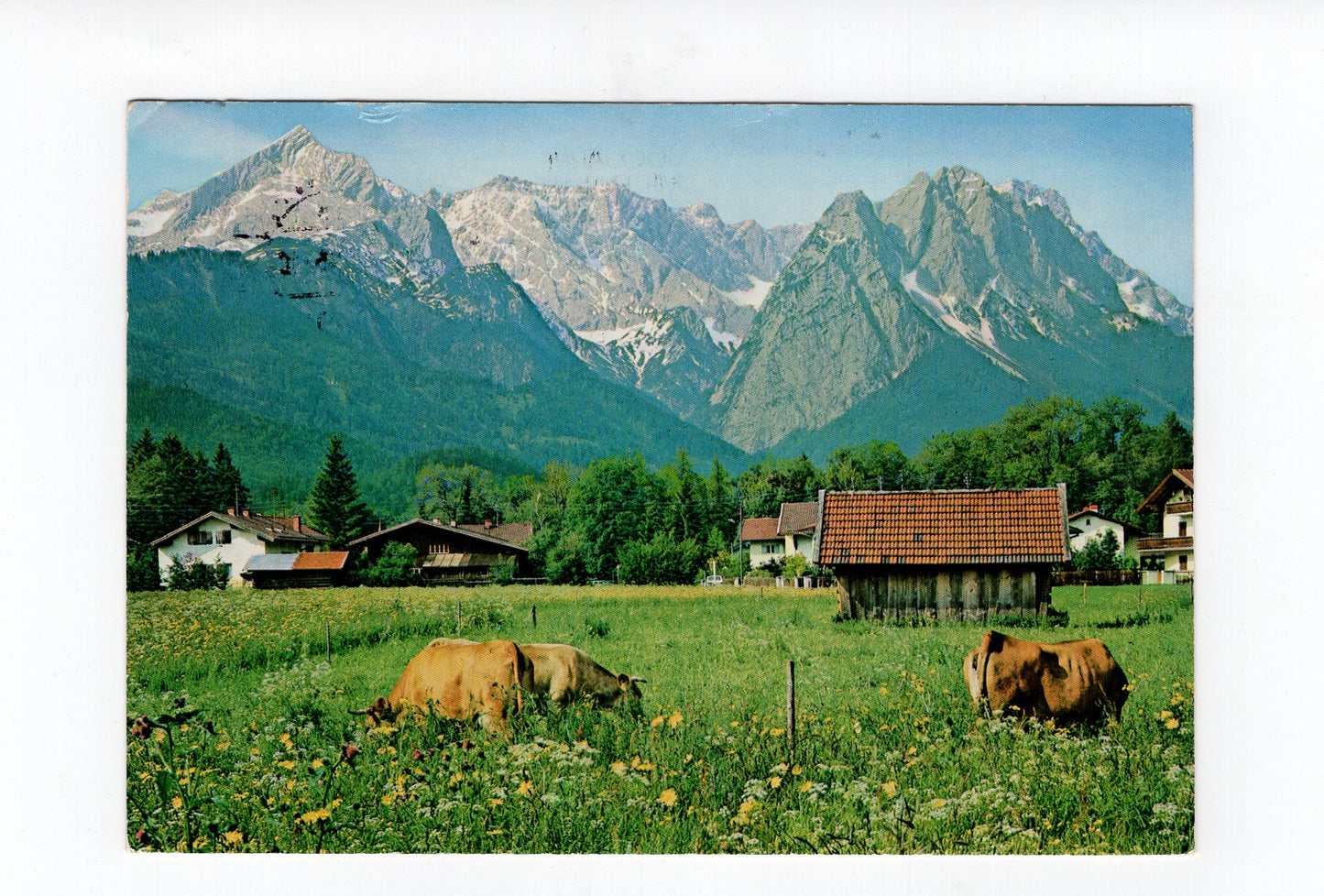 Ansichtskarte Garmisch-Partenkirchen / Alpspitze +++