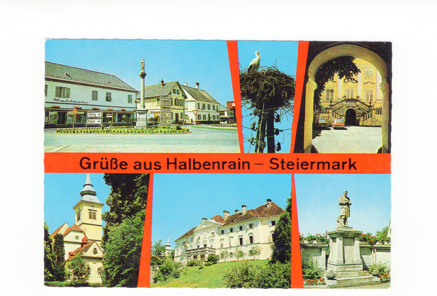Ansichtskarte Halbenrain / Steiermark / Österreich