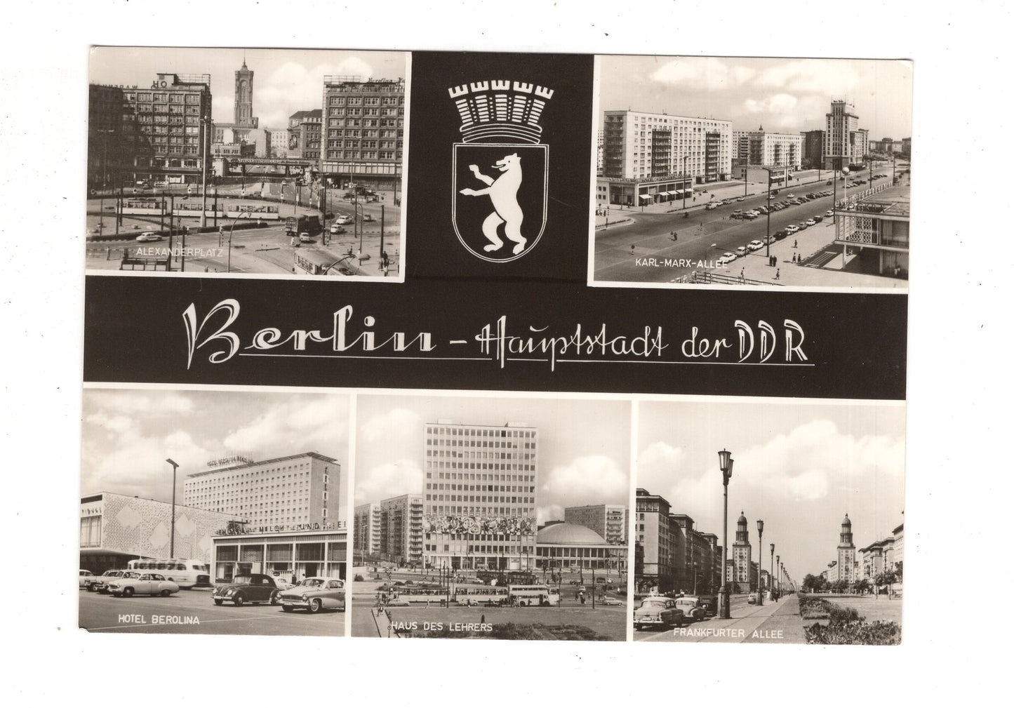Ansichtskarte Berlin / Hauptstadt der DDR / K1-49