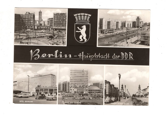 Ansichtskarte Berlin / Hauptstadt der DDR / K1-49