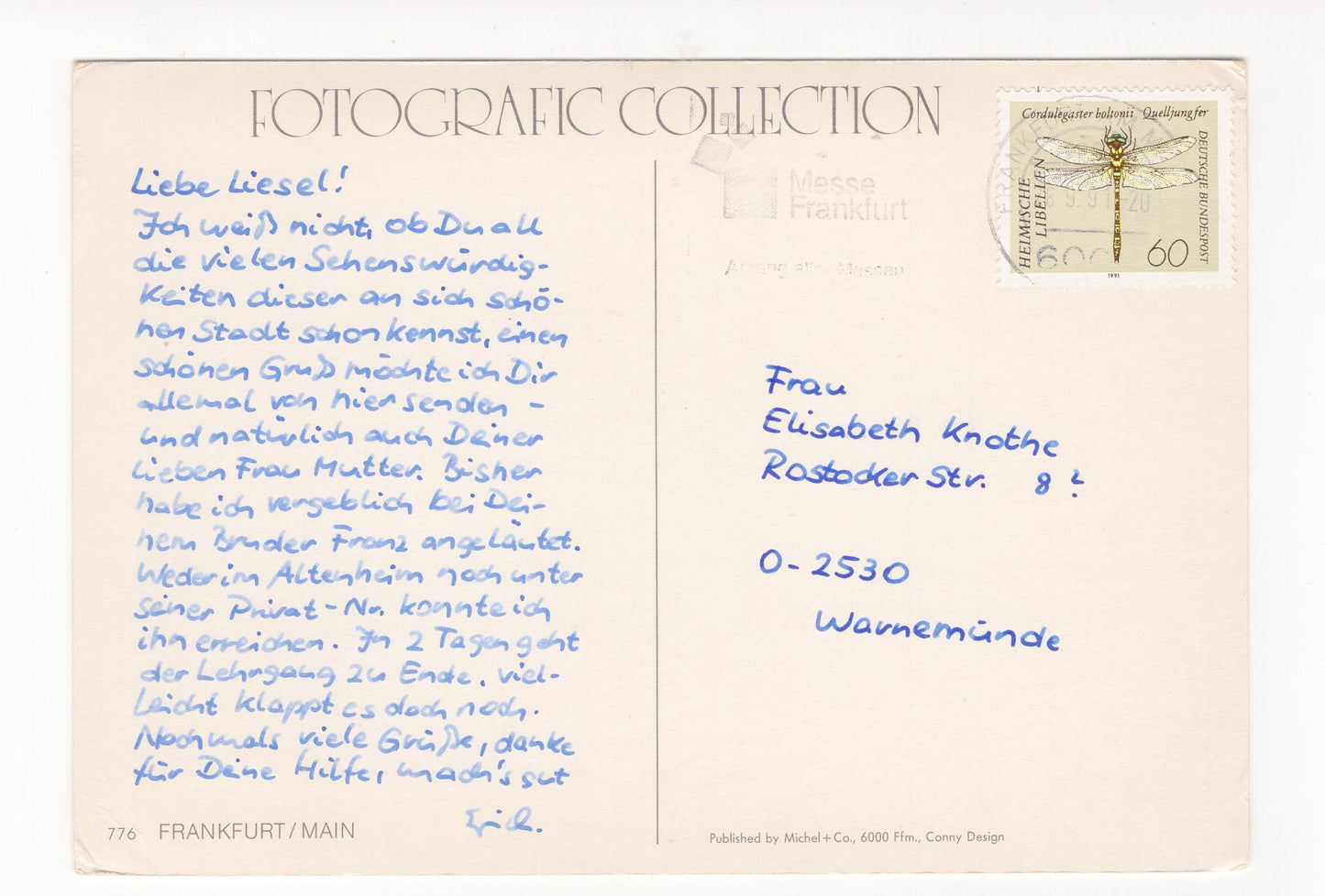 Ansichtskarte Frankfurt am Main