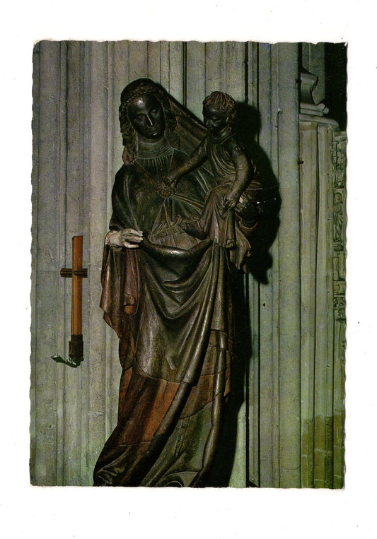 Ansichtskarte Wien / Stephansdom / Dienstbotenmadonna / Österreich