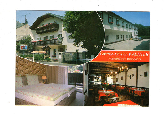 Ansichtskarte Gasthof-Pension Wachter / Purkersdorf bei Wien / Österreich