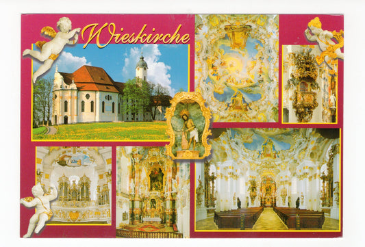 Ansichtskarte Wallfahrtskirche Die Wies