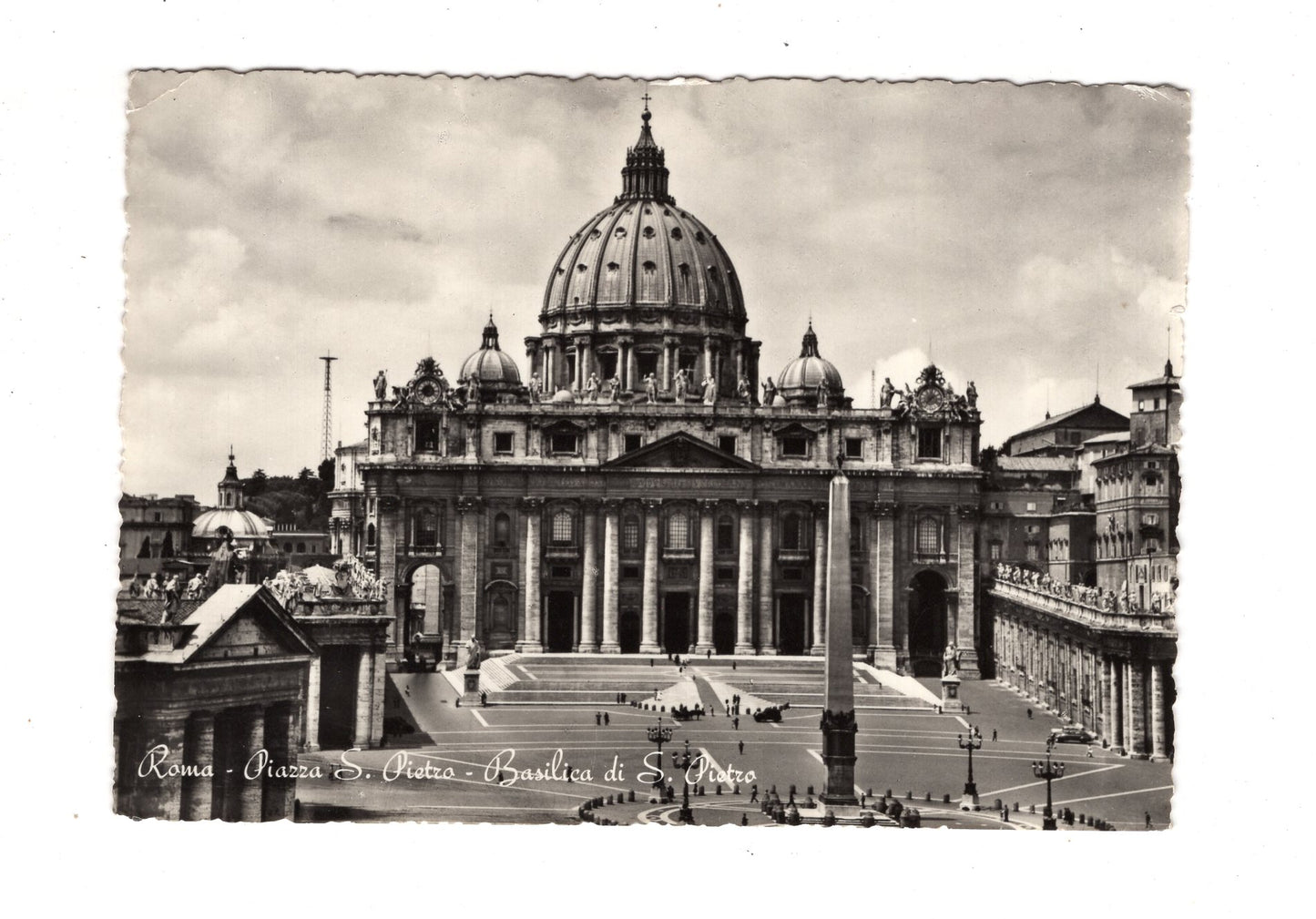 Ansichtskarte Roma Rom / Piazza S. Pietro / Italien / N1-56