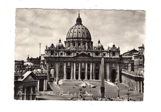 Ansichtskarte Roma Rom / Piazza S. Pietro / Italien / N1-56
