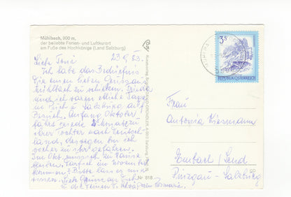 Ansichtskarte Mühlbach / Land Salzburg / Österreich