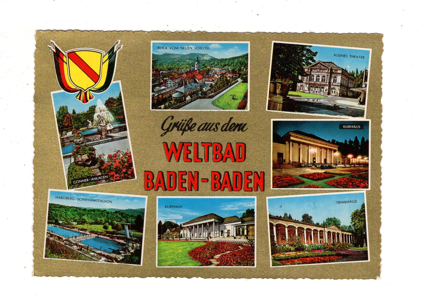 Ansichtskarte Baden-Baden / Kurhaus +++ / J1-57