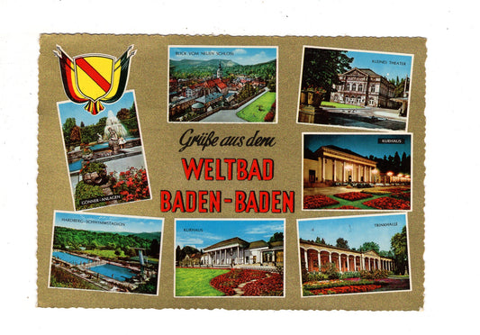 Ansichtskarte Baden-Baden / Kurhaus +++ / J1-57