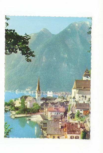 Ansichtskarte Hallstatt / Salzkammergut / Österreich