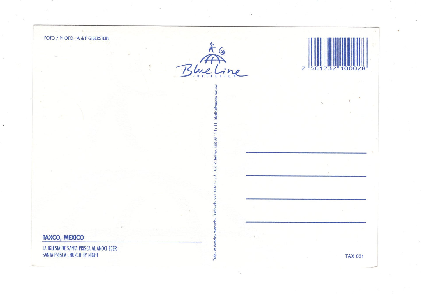 Ansichtskarte Taxco / Mexiko